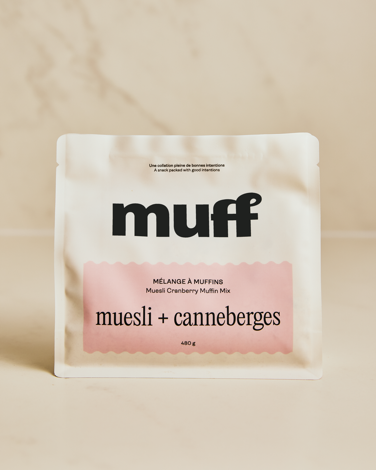 muesli + canneberges
